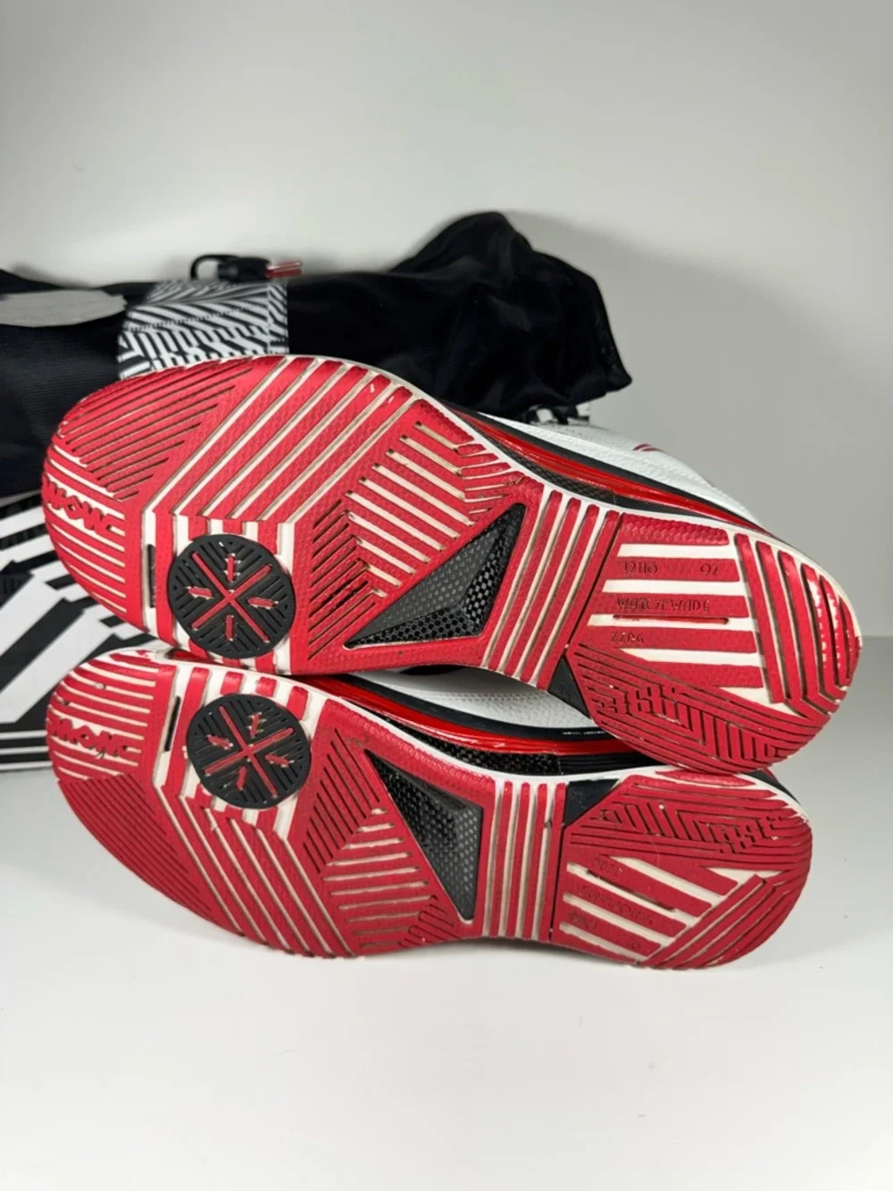 Li-Ning Way of Wade 2 Overtown Dwayne Wade White Red Black Men’s 12 WOW Sneakers